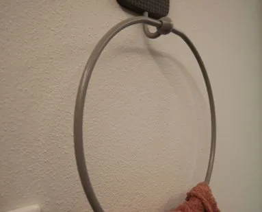 Dettaglio porta asciugamani 