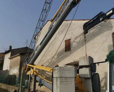 Fasi di avanzamento del cantiere
