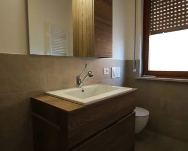 Bagno ristrutturato – vista laterale